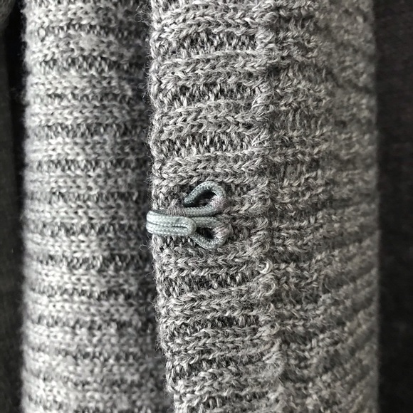 Chico’s open-front cardigan sweater gray L - Picture 5 of 6